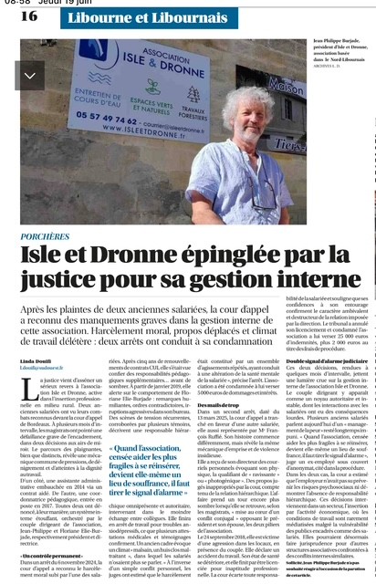 Isle et Dronne épinglée par la justice pour sa gestion internet